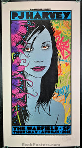 AUCTION - Chuck Sperry - PJ Harvey - San Francisco '11 - 1st Edition Silkscreen - Near Mint