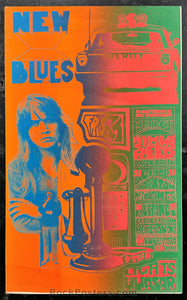 AUCTION - Vulcan Gas - New Blues Jimmy Reed - 1969 Handbill - Excellent