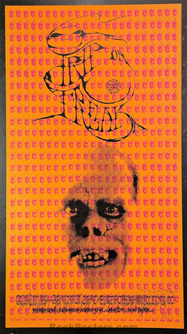 AUCTION - AOR-2.183 - Trip Or Freak 2nd Print Poster - Mouse & Kelley SIGNED - Winterland -  Mint