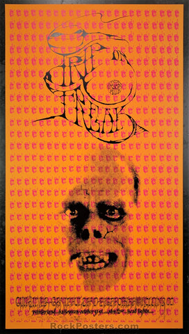 AUCTION - AOR-2.183 - Trip Or Freak 2nd Print Poster - Mouse & Kelley Signed - Winterland - Near Mint Minus