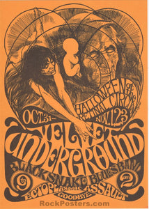 AUCTION - Velvet Underground - Retinal Circus - 1969 Handbill - Vancouver - Near Mint Minus