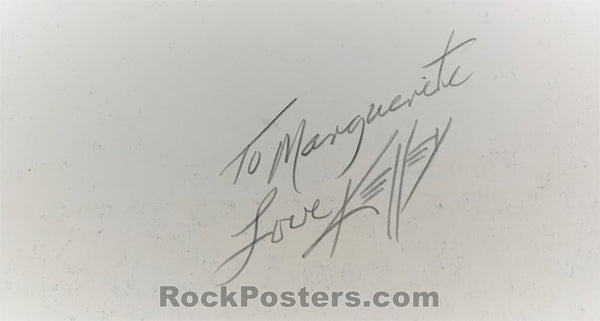 AUCTION - BGP - Paul McCartney & Wings - 1976 Poster - Alton Kelley Signed - Cow Palace - Excellent
