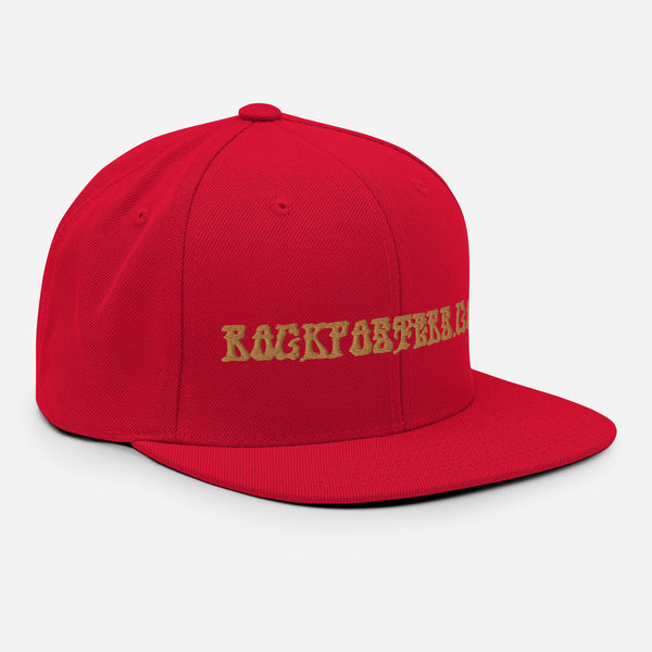 Rockposters.com - Griff Script Snapback Ball Cap - Red